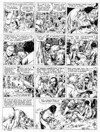 BARBE ROUGE : Planche originale 15 Tome 30 Barbe Rouge L'or et la gloire